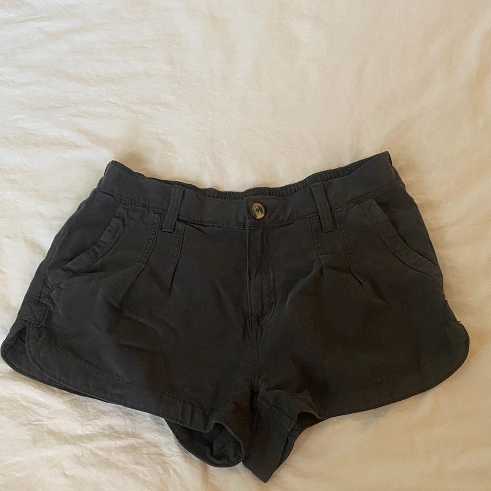 Aerie Black Cargo Shorts